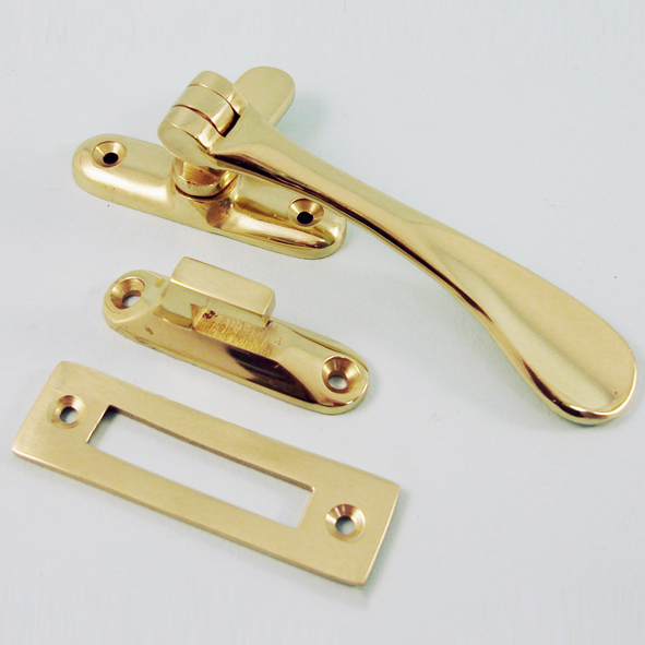 THD179/PB • Polished Brass • Victorian Casement Fastener
